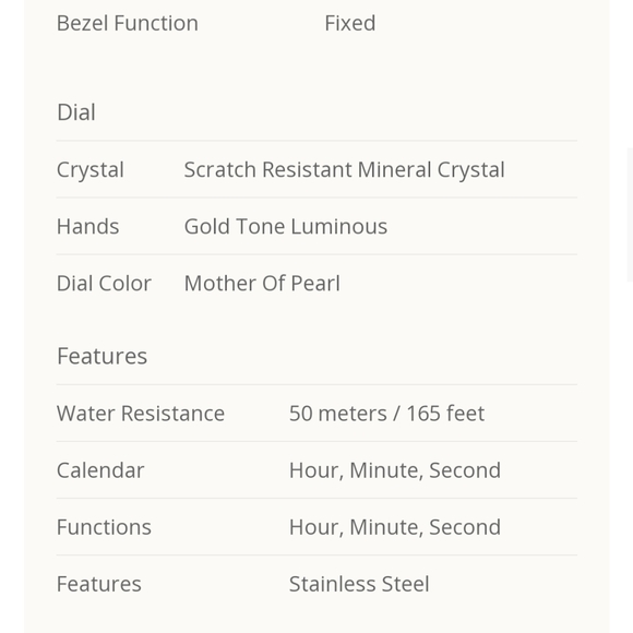 MICHAEL KORS Women's Darci Mother of Pearl Gold Stainless Steel Watch MK3219 - Picture 9 of 10